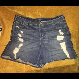 Lane Bryant size 26 denim shorts
